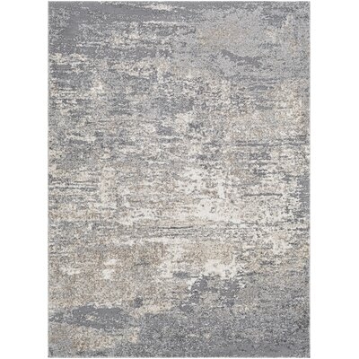 Aderyn Abstract Gray/Charcoal Area Rug - Image 0