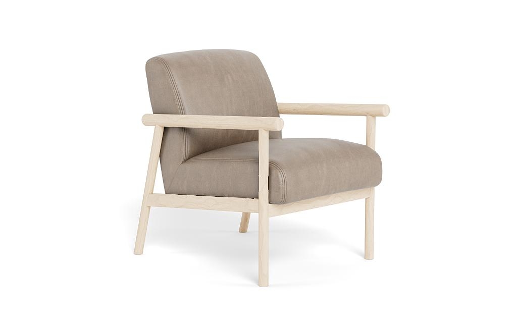 Harris Leather Accent Chair - Image 1