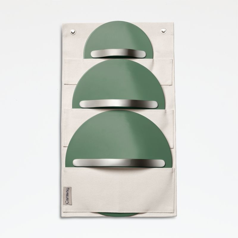 Caraway ® Sage Ceramic Non-Stick 12-Piece Cookware Set - Image 3