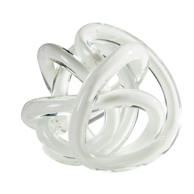 Soledad Orbit Glass Knot Decor Ball - Image 0