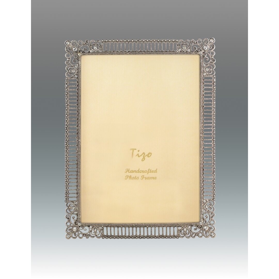 Tizo Elegant Jeweled Corner Picture Frame - Image 0