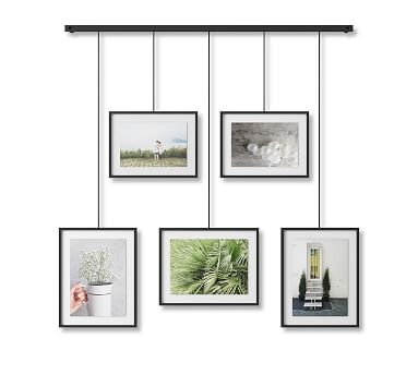 Hanging Black Gallery Frames, Set of 5 - Image 0