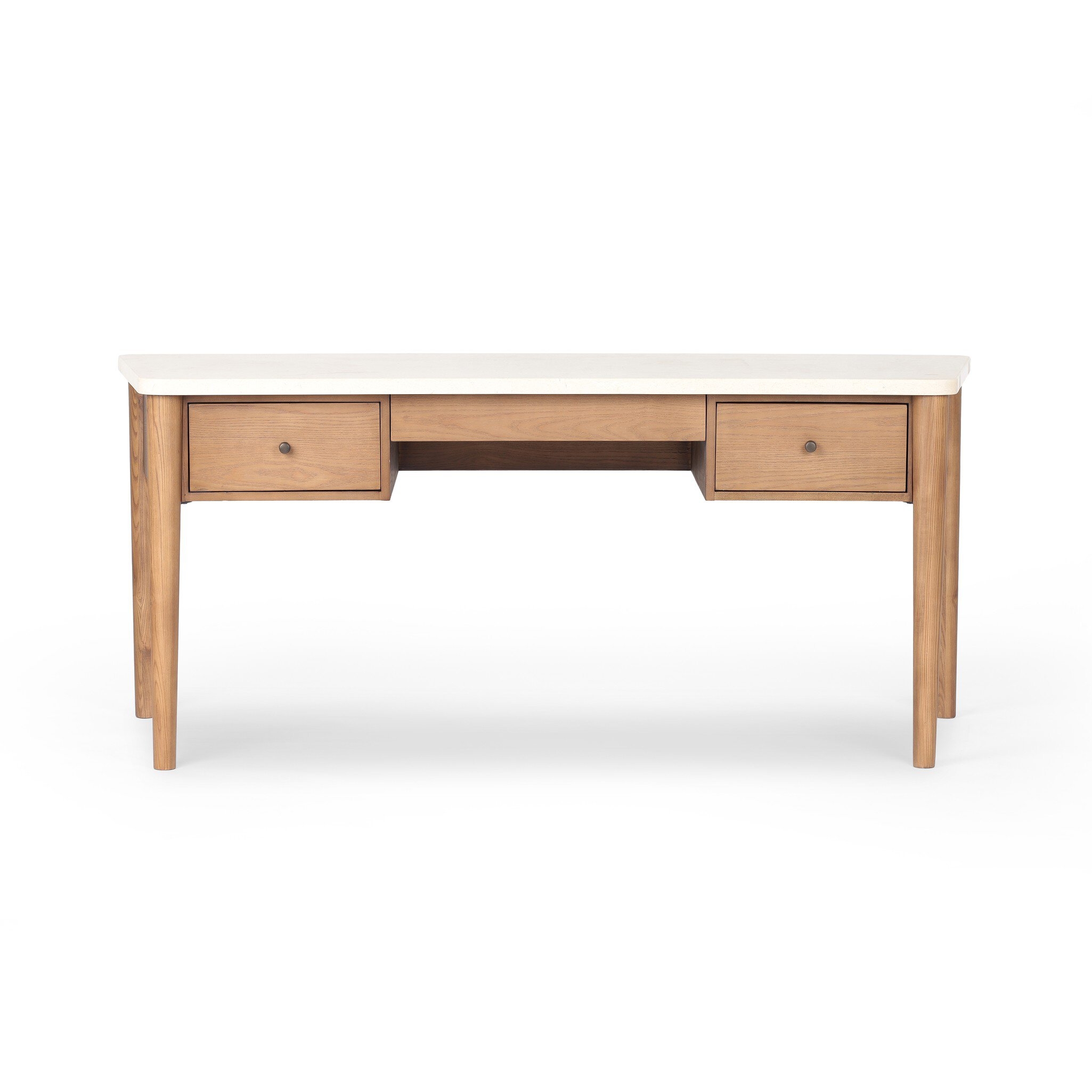 Lorna Desk - Amber Ash Veneer - Image 0