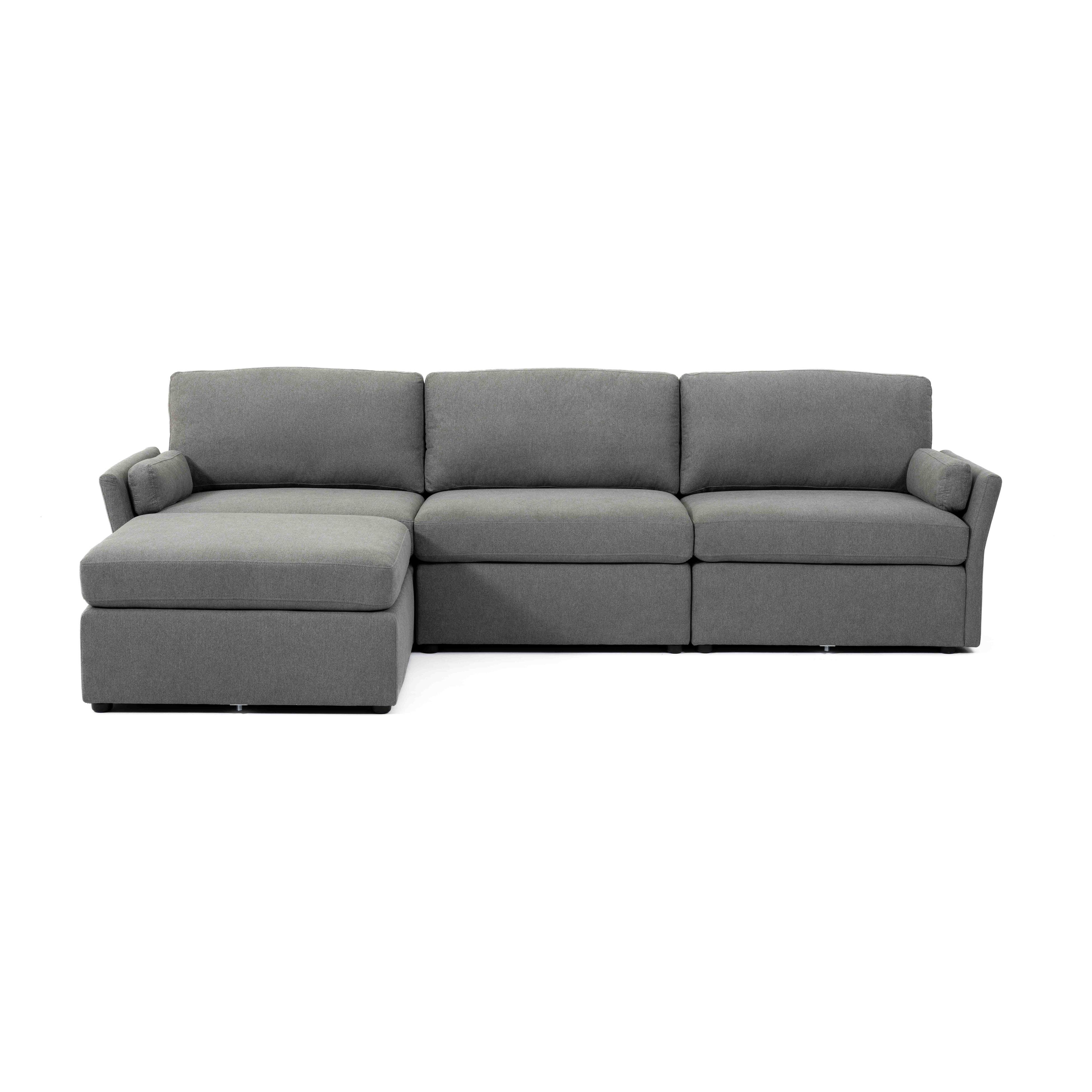 Catarina Gray Chaise Sectional - Image 0