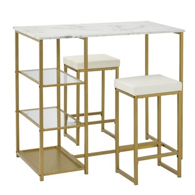 3 - Piece Counter Height Dining Set - Image 0