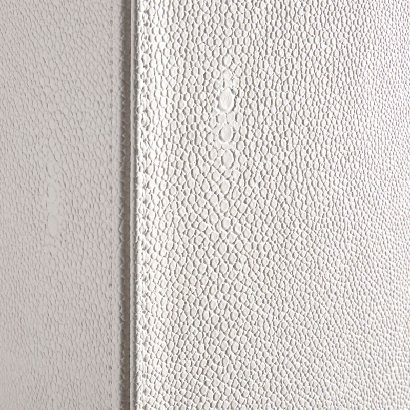 Shagreen Ivory Laundry Hamper - Image 2