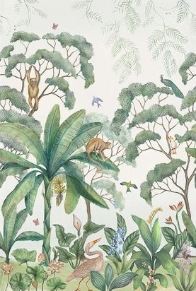 WALL MURAL Jungle Wallpaper Mural - Image 1