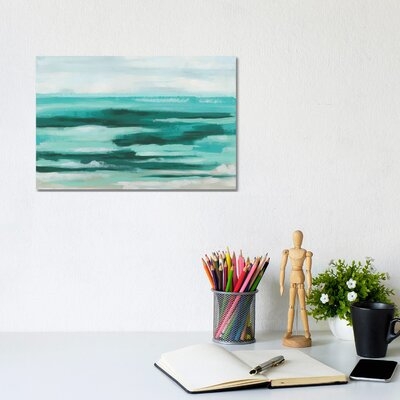 Mint Surf II by June Erica Vess - Wrapped Canvas Gallery-Wrapped Canvas Giclée - Image 0