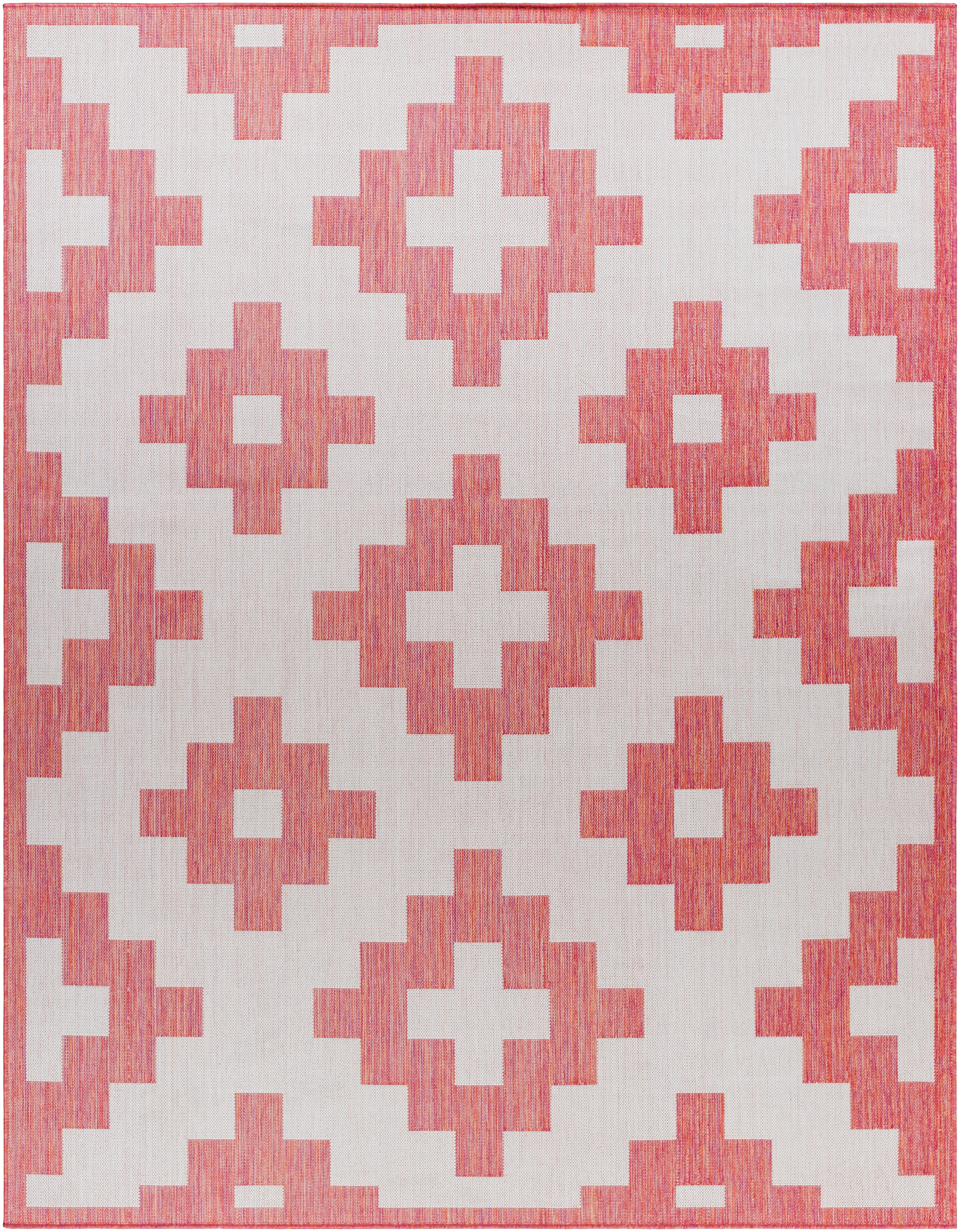 Long Beach Beige Outdoor 2'7" x 7'3" Machine Woven Rug - Image 1