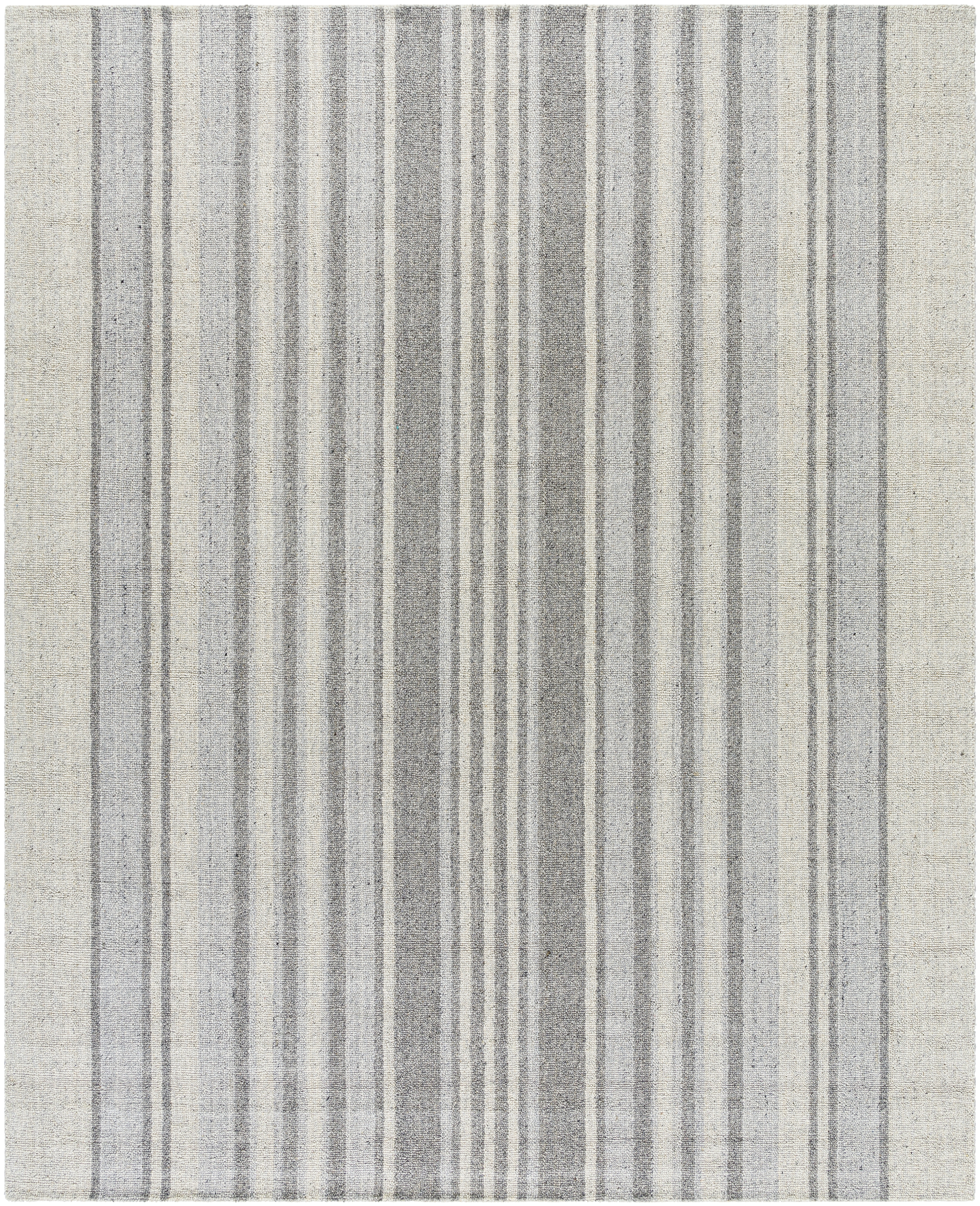 Romano Gray Indoor 8' x 10' Handmade Rug - Image 0