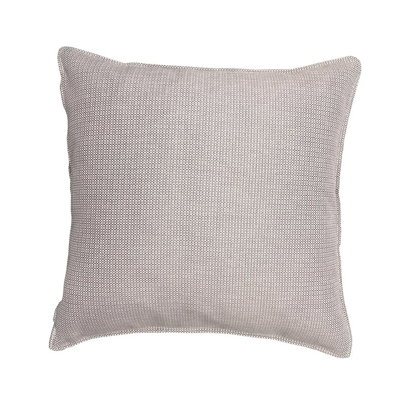 Cane Line Indoor / Outdoor Throw Pillow Color: Dusty Rose - Image 0
