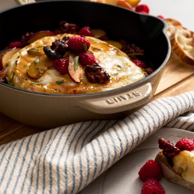 Staub ® 8.5" Sesame Enameled Cast Iron Traditional Deep Skillet - Image 7