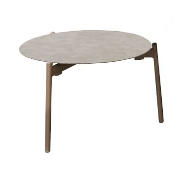 Aeko Metal Round Coffee Table, Medium 24" - Image 2