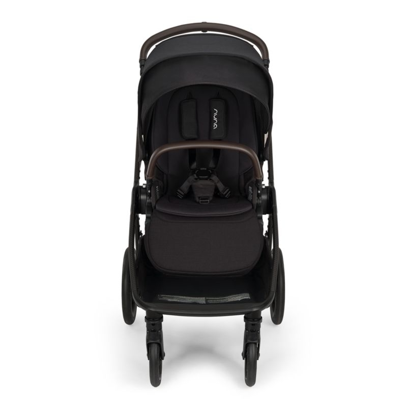 Nuna PIPA Urbn Caviar Black Baseless Baby Car Seat + TRIV lx Stroller Travel System - Image 6