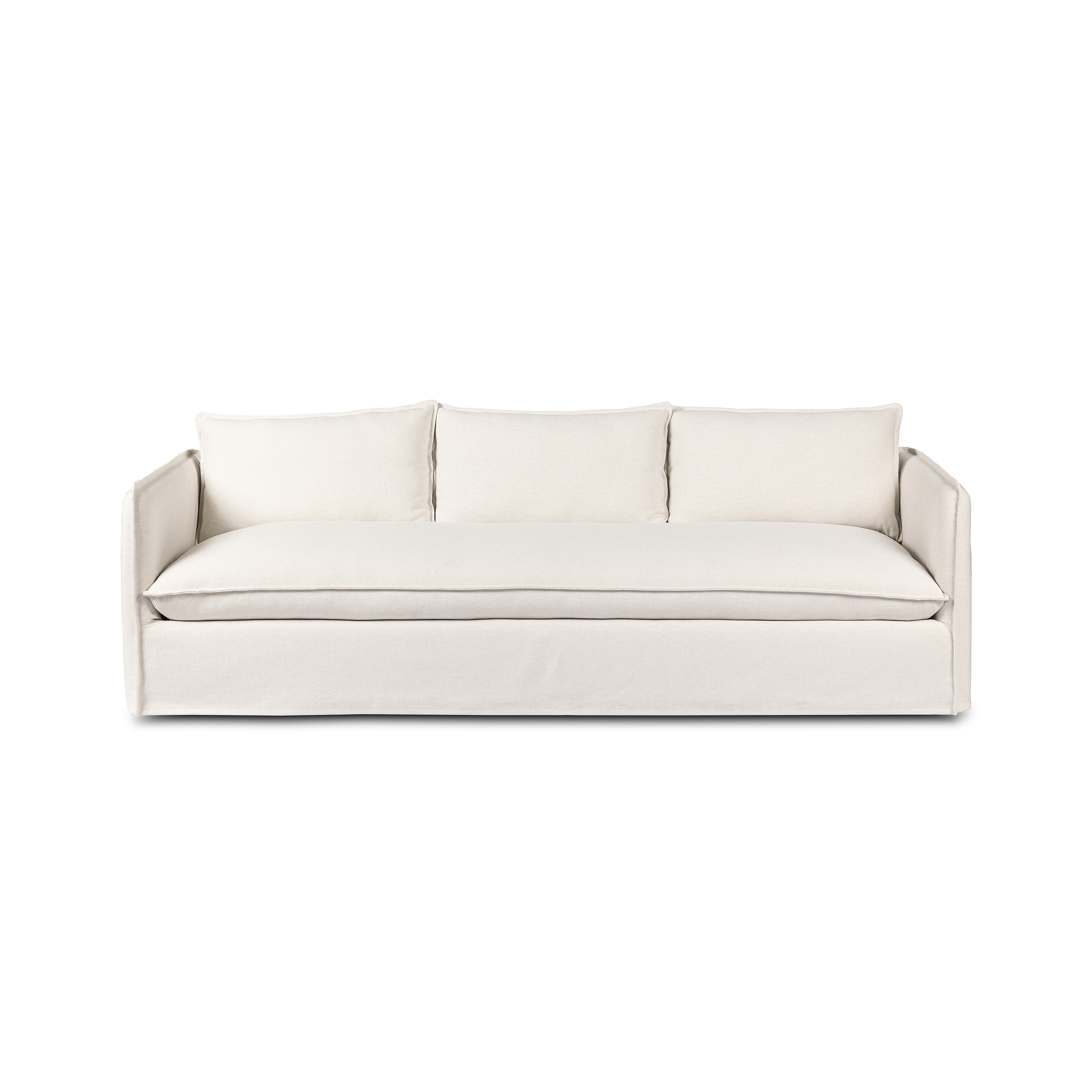 Andre Outdoor Sofa-96"-Alessi Linen - Image 3