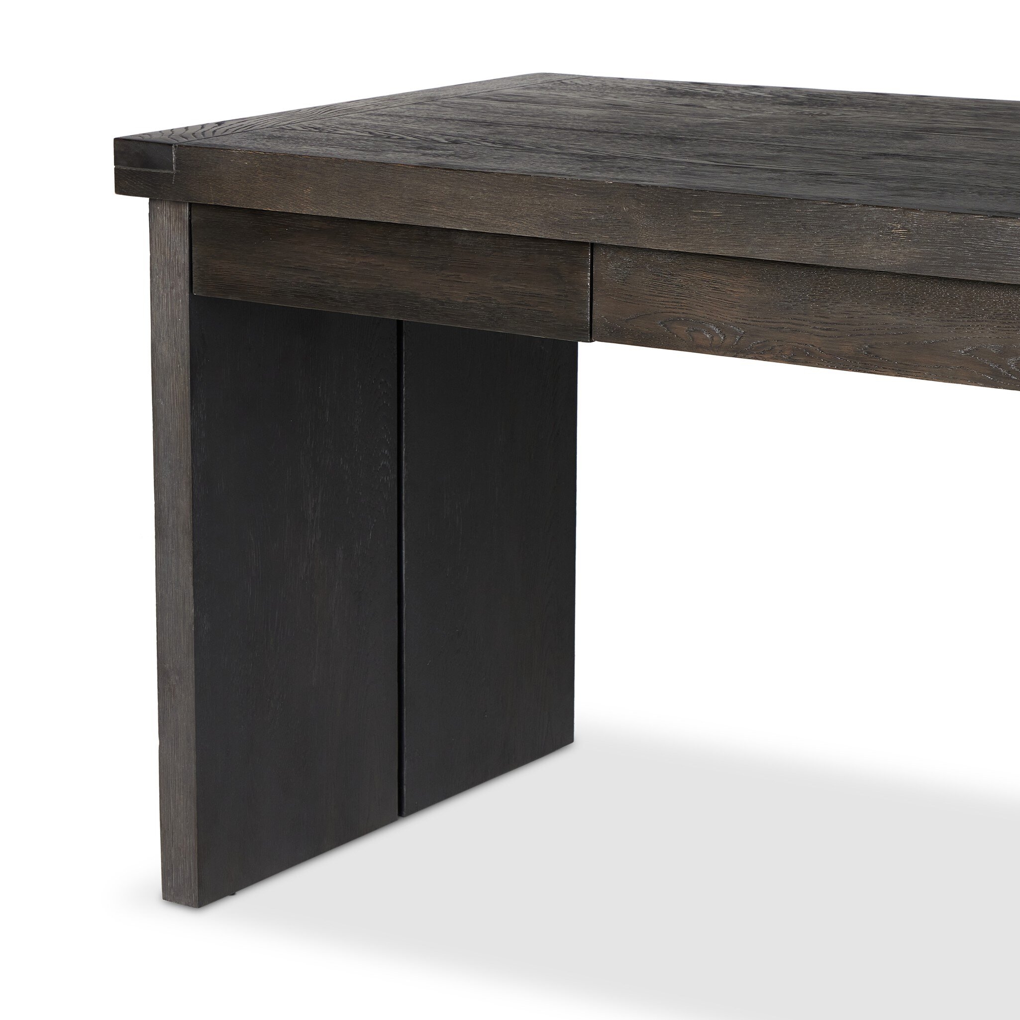 Warby Desk - Worn Black Veneer - Image 7