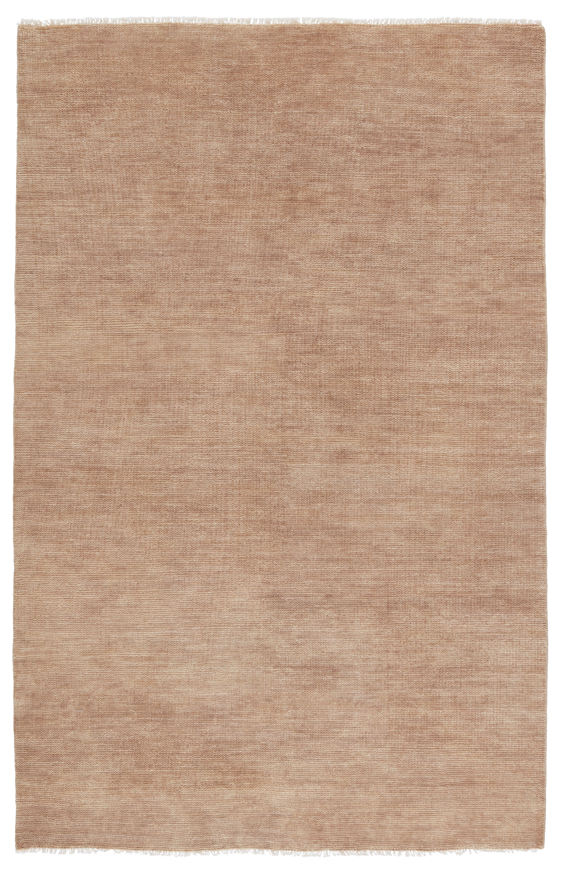 Origin SAG04 Handknotted Solid Taupe Area Rug (6'x9') - Image 0