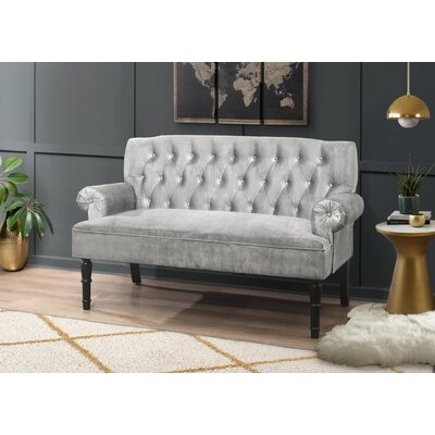 CATERINE ROLLED ARM SETTEE - Image 0