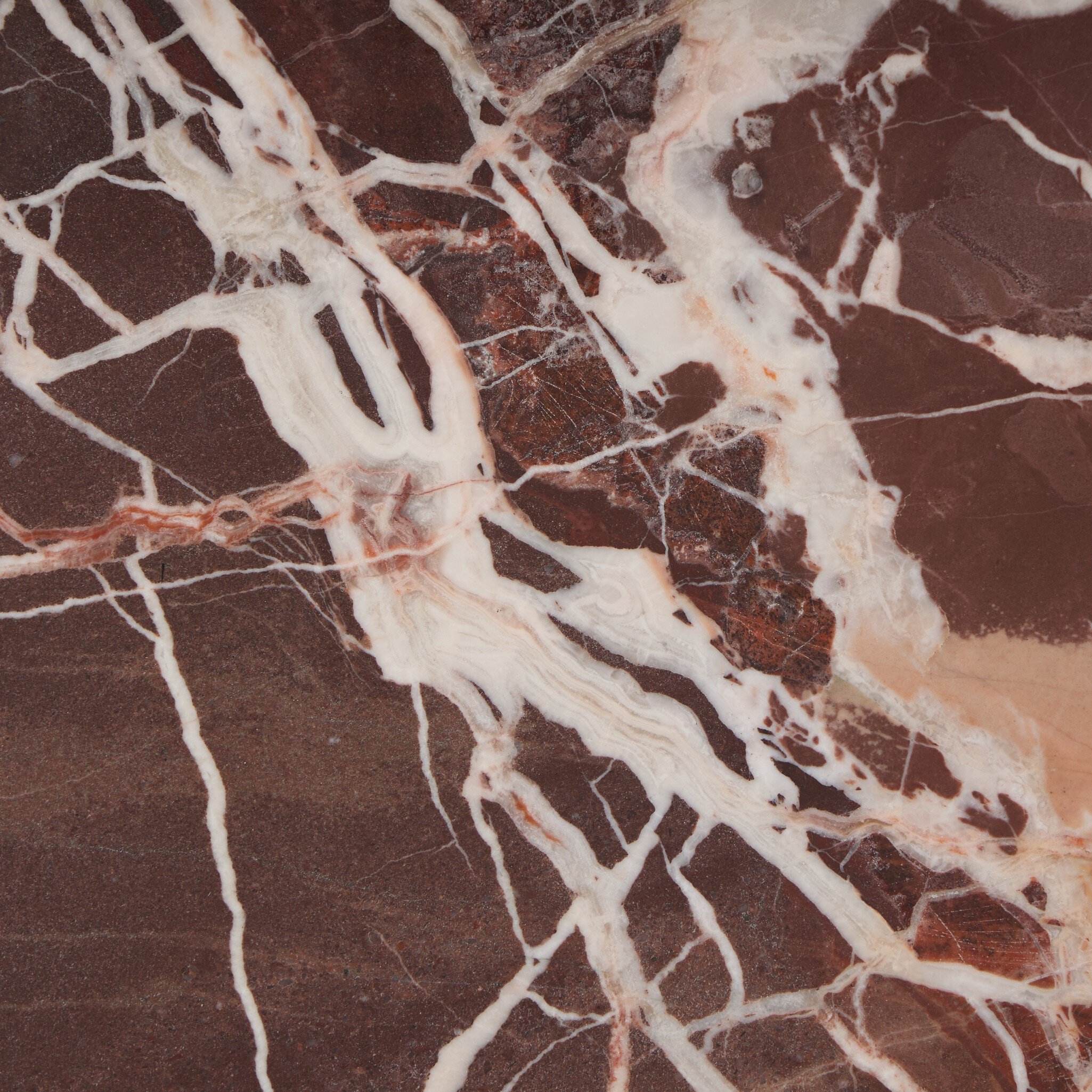 Arum End Table - Merlot Marble - Image 3