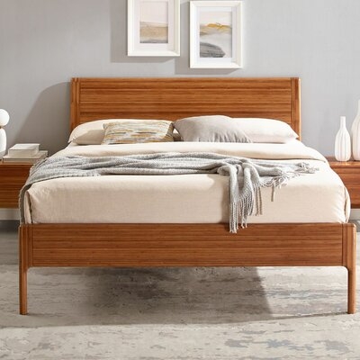 Benicio Solid Wood Low Profile Platform Bed - Image 0