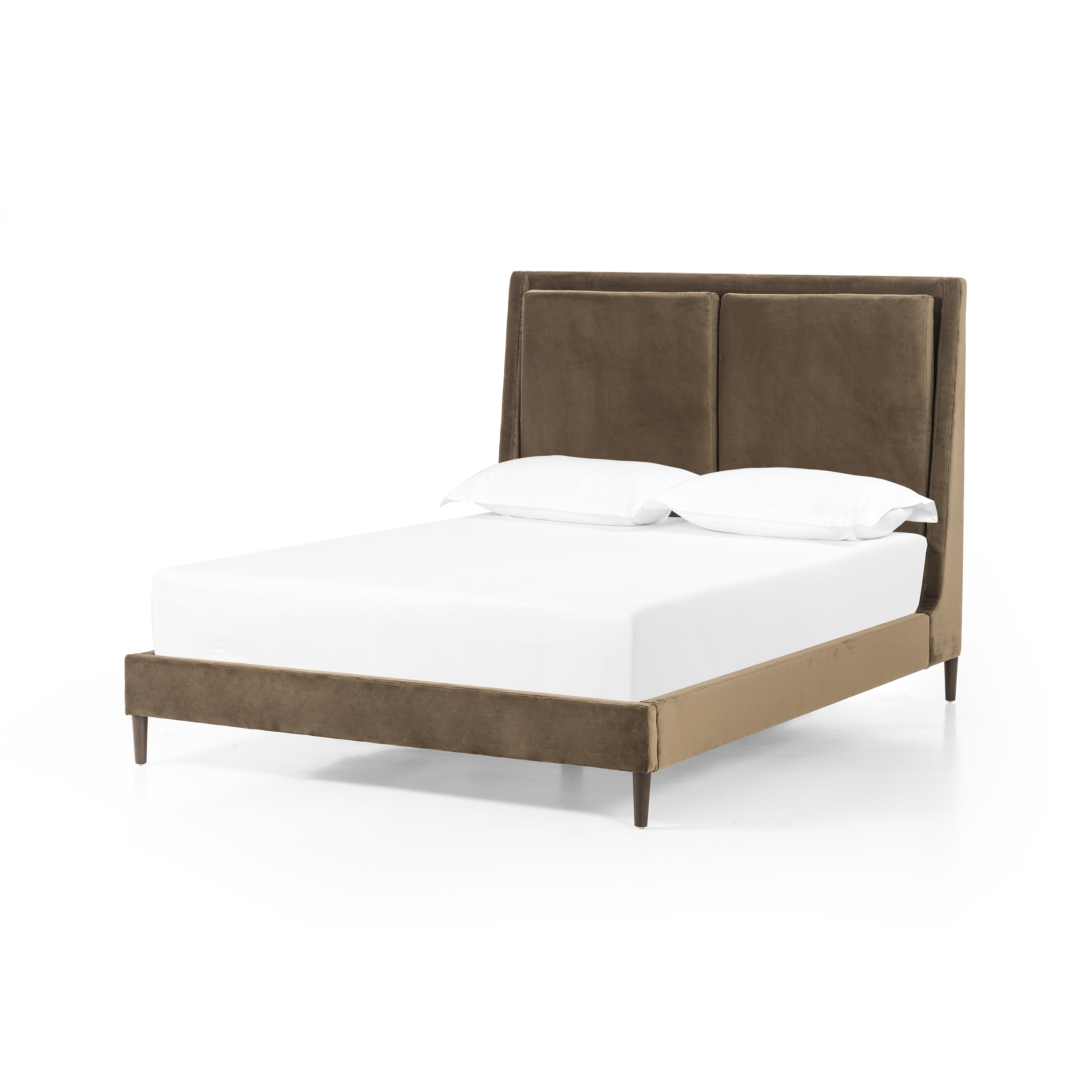 Potter Bed-Surrey Olive-Queen - Image 1