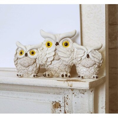 Doherty Wise Fat Owls Figurine - Image 0