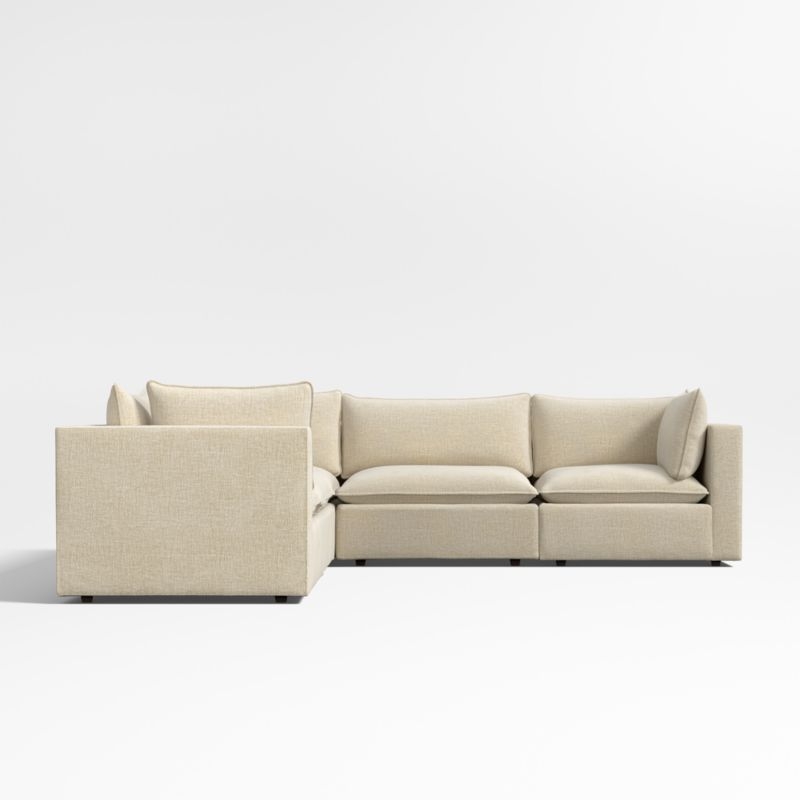 Lotus Deep Modular 5-Piece L-Shaped Sectional Sofa - Image 1