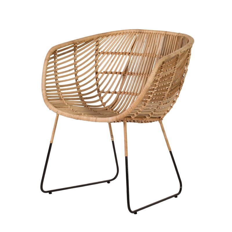 Inspired by David Francis Bali Barrel Chair - Image 0