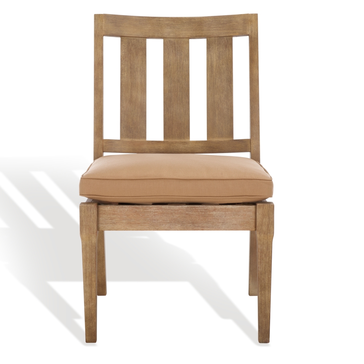 Dominica Outdoor Dining Chair - Natural/Brown - Image 0