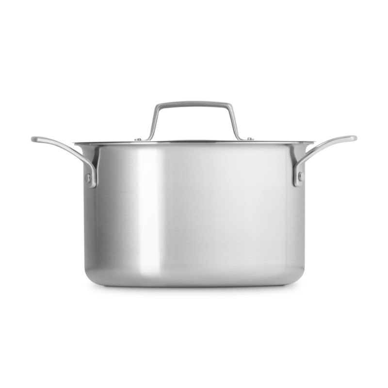 Le Creuset ® Essential Stainless Steel 4-Qt. Deep Covered Stockpot - Image 3