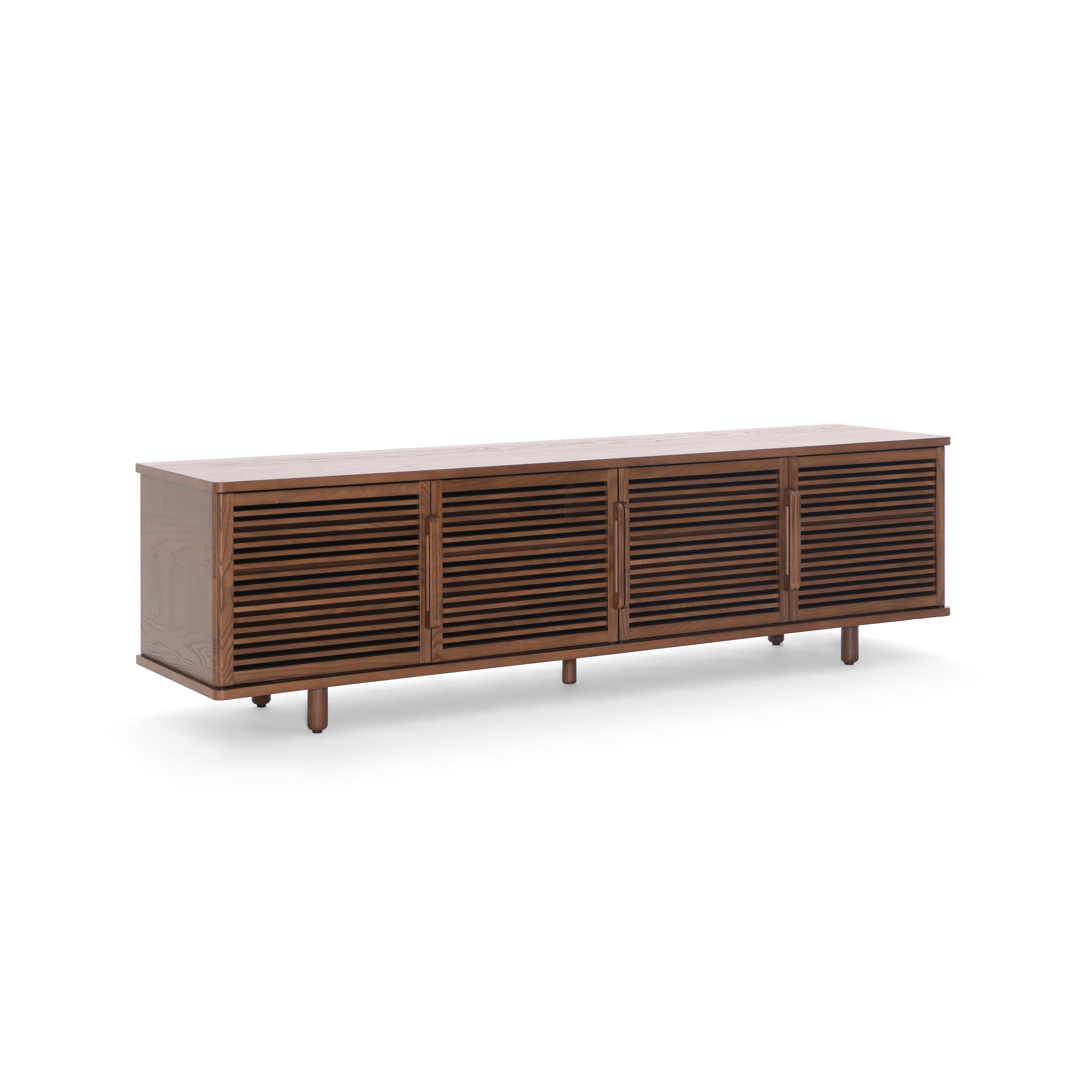 Opera Media Console - Walnut - Wood - Image 0