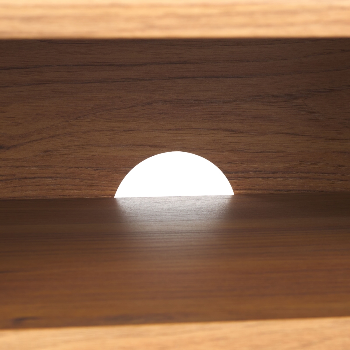 Aricia Small 2 Door Media Stand - Oak - Safavieh - Image 3