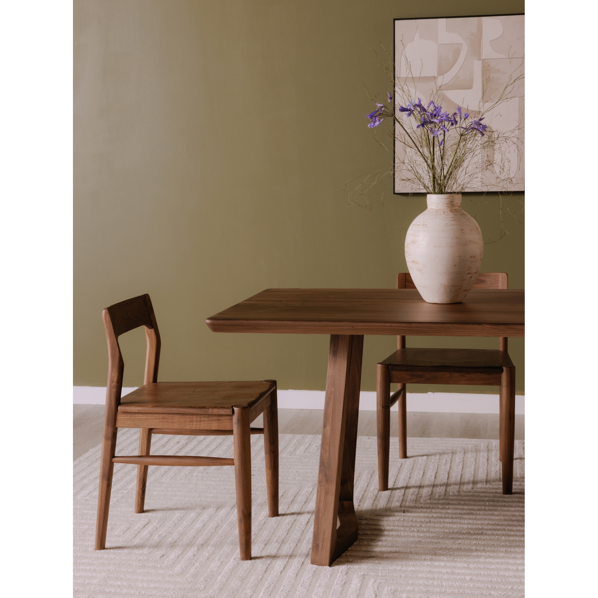 Owing Dining Chair Walnut Brown - Set Of Two - Image 5