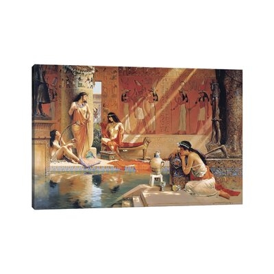 Egyptian Bathers - Wrapped Canvas Graphic Art Print - Image 0