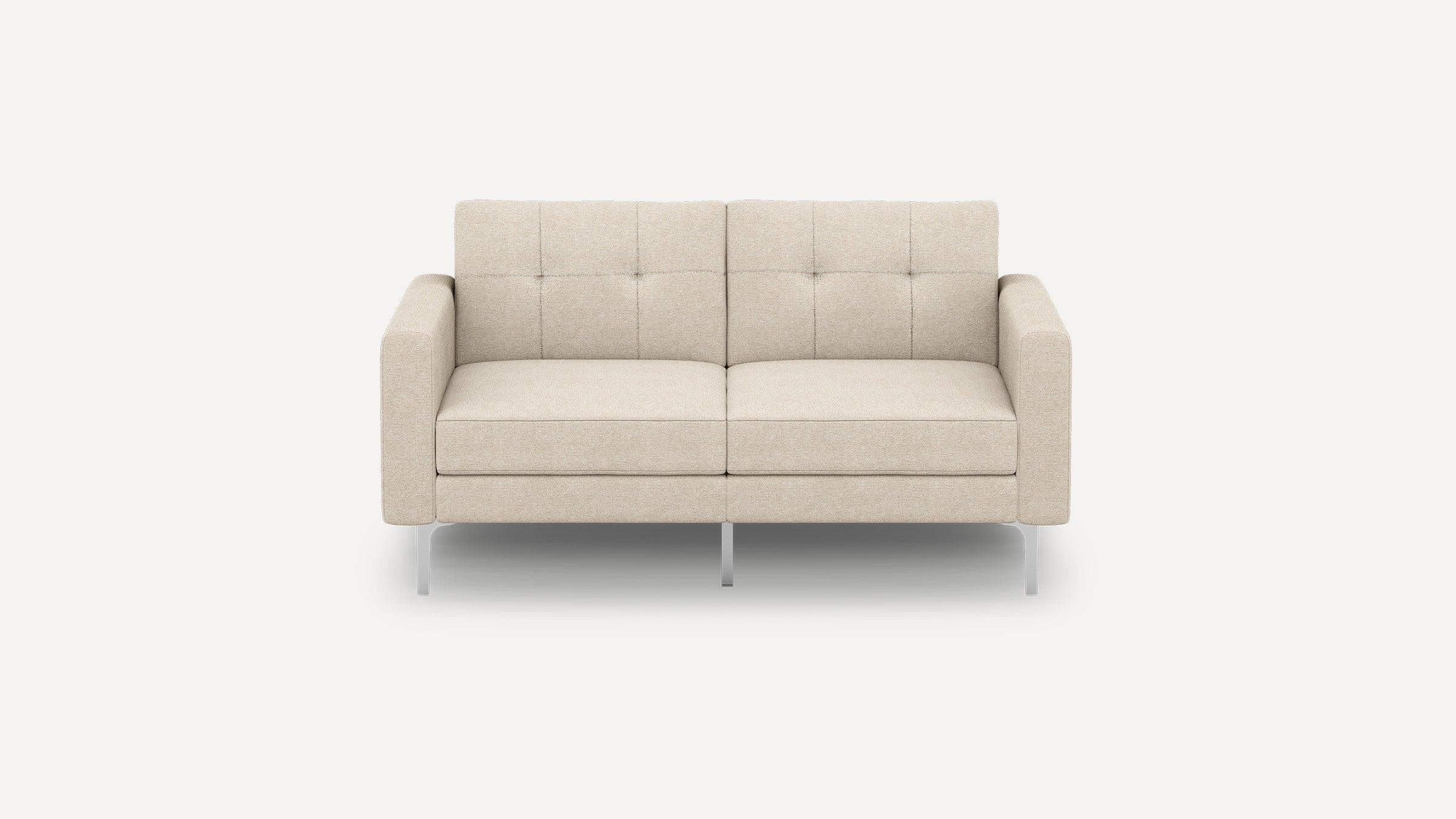 Nomad Loveseat - Georgia Clay - Performance Chenille / Walnut - Wood / Block - Image 5
