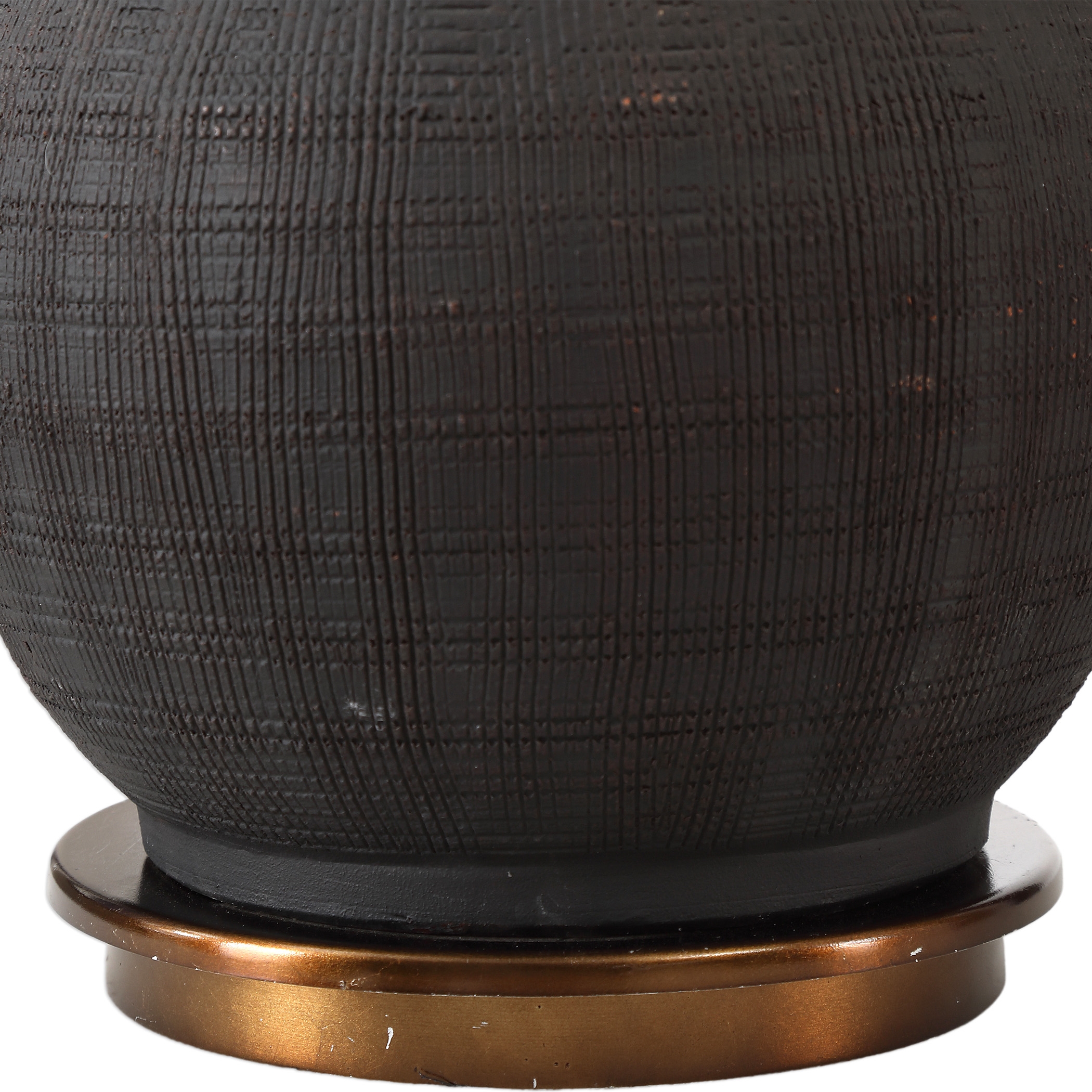 Arnav Textured Black Lamp - Image 5