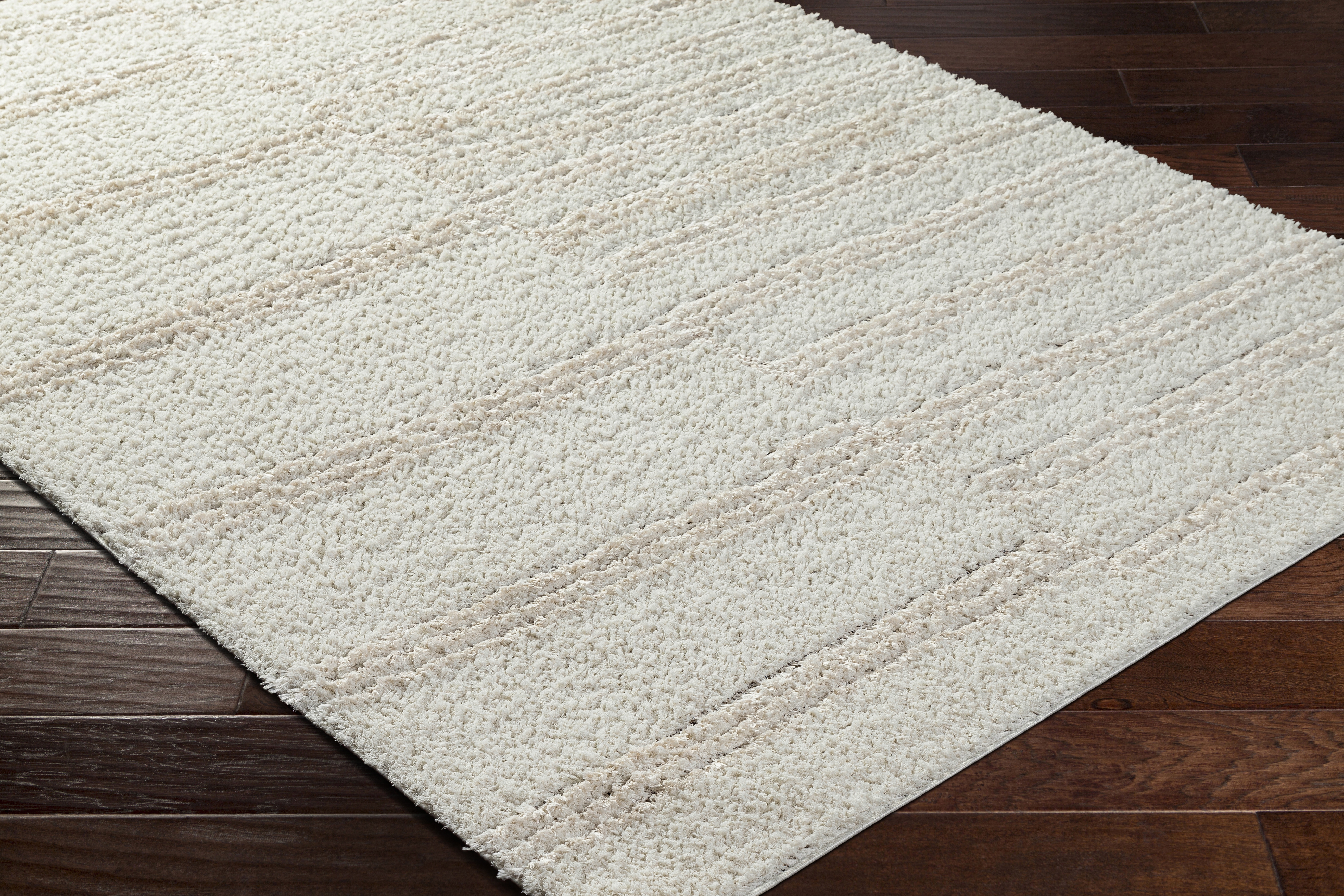 Livabliss Maryland Shag Beige Indoor 7'10" x 10' Machine Woven Rug - Image 5