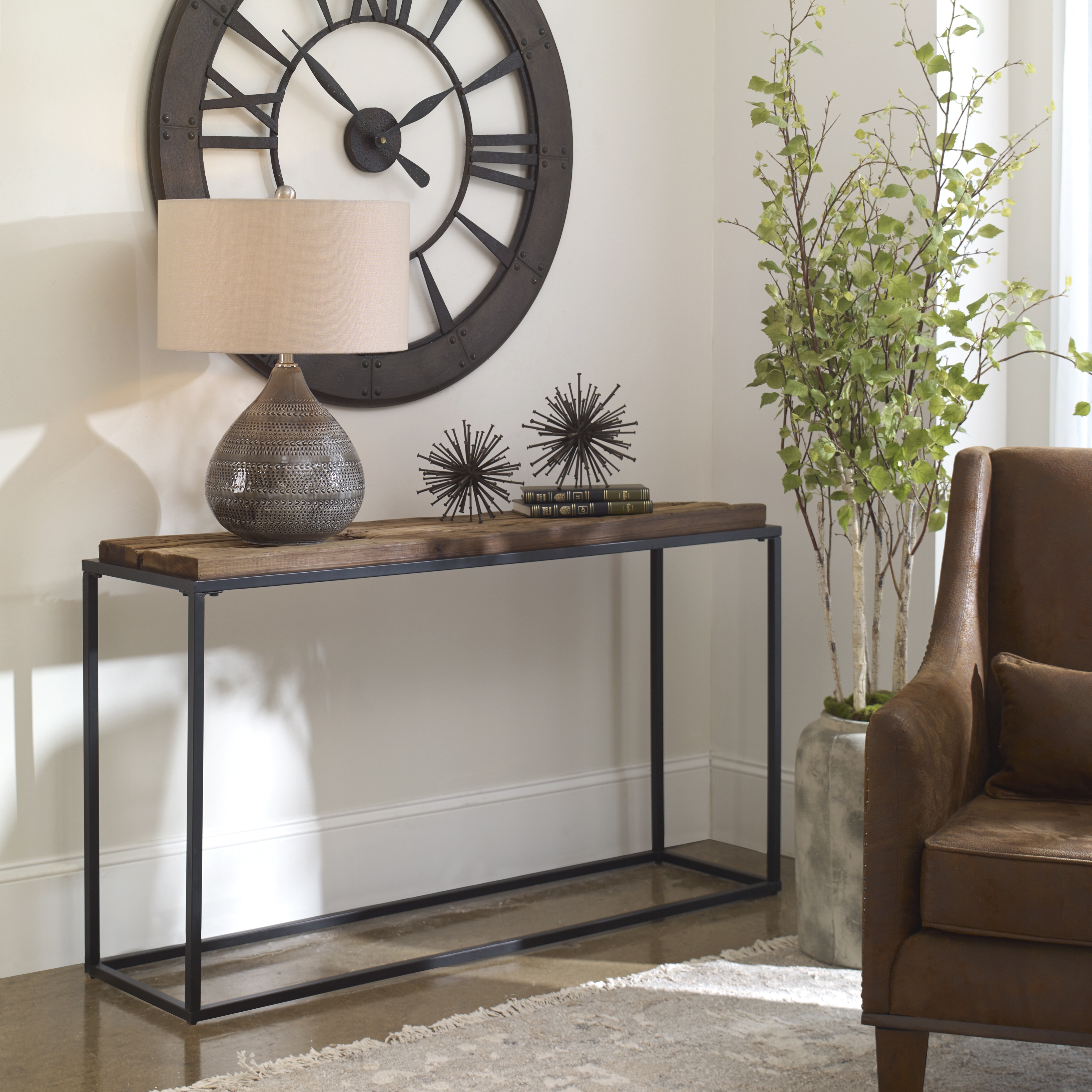 Holston Salvaged Wood Console Table - Image 2