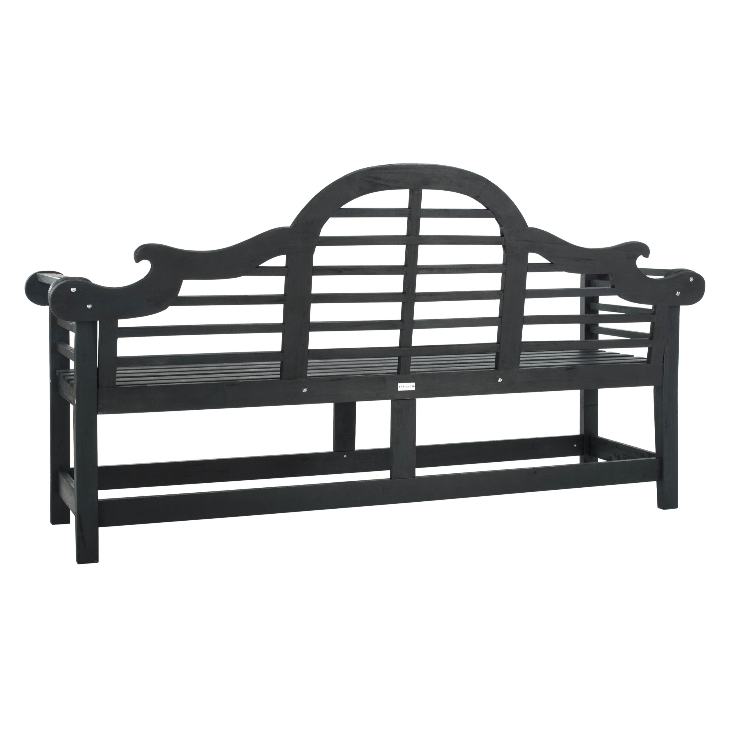 Khara Bench - Dark Slate Grey - Safavieh - Image 2