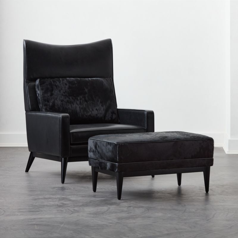 Embassy Black Lounge Chair Model 314 - Image 1