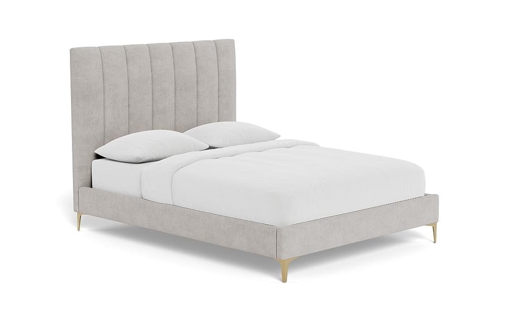 Lowen Upholstered Bed with Tufting Option - Image 1