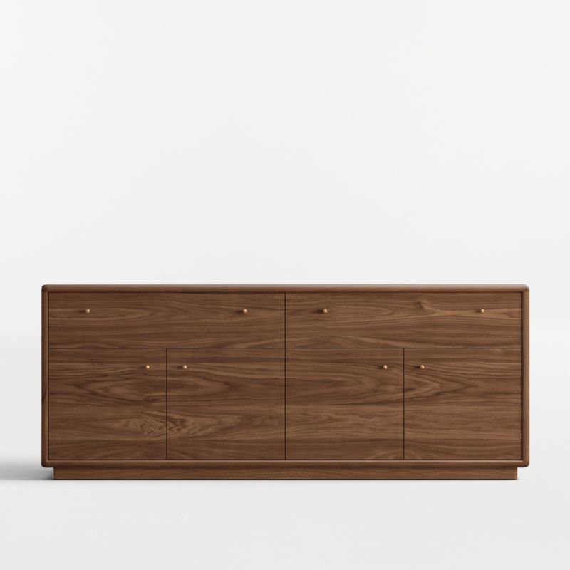 Lafayette 80" Walnut Storage Media Console - Image 6