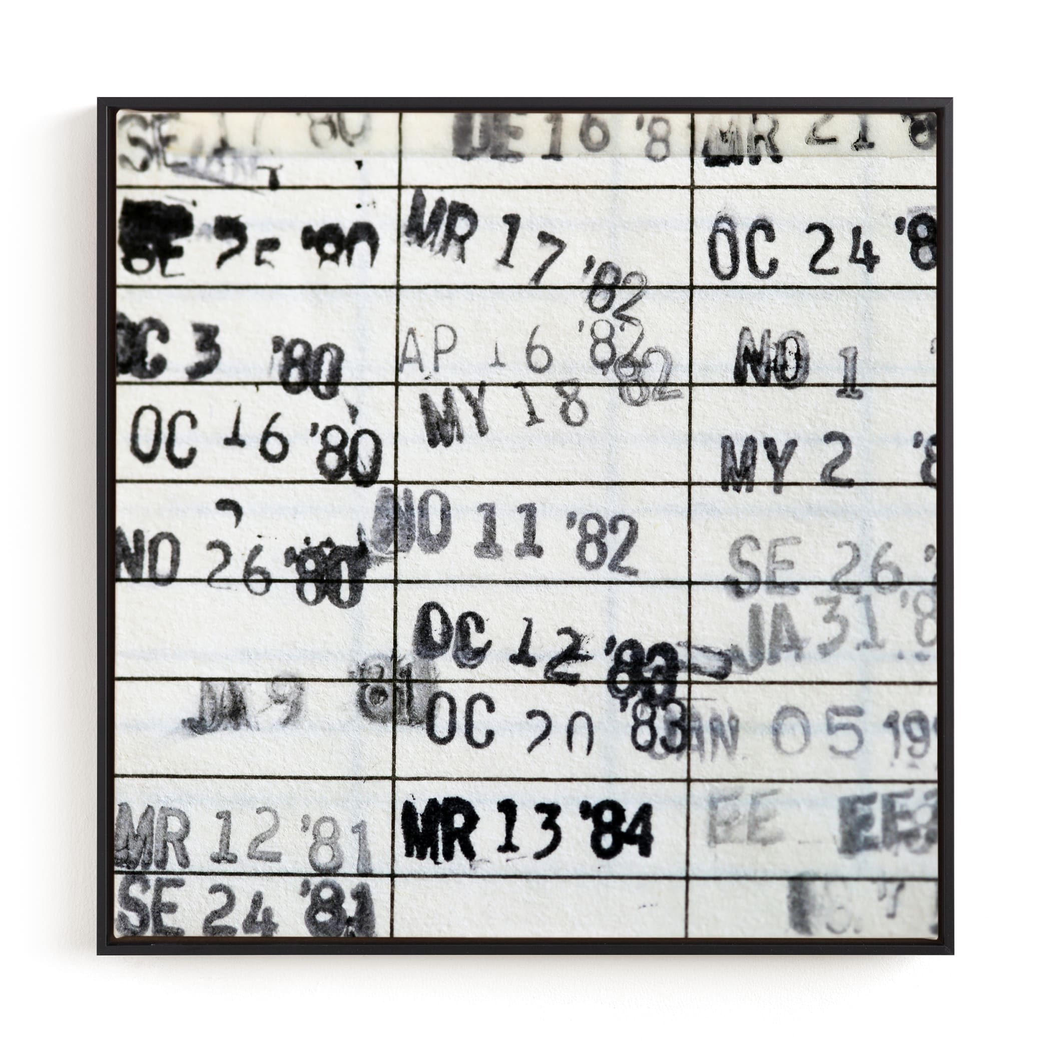 Date Due Limited Edition Fine Art Print 2 - Image 0