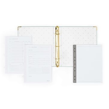 Mini Binder Kit Black Vegan Leather 4pc - Image 2