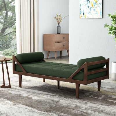 Tufted Armless Chaise Lounge - Image 0