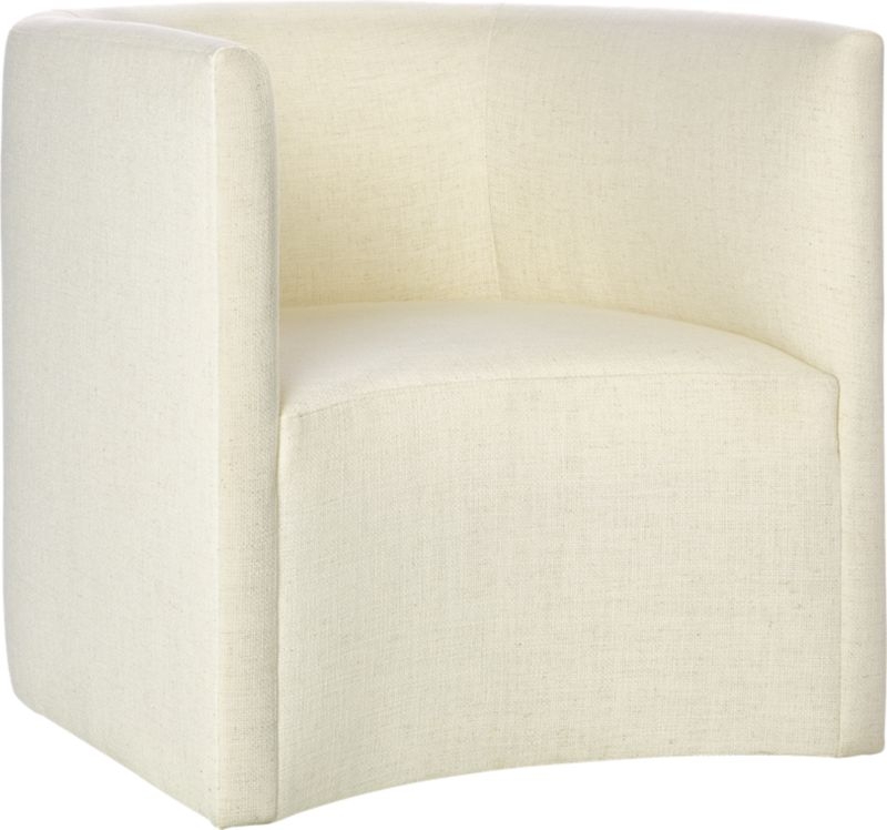 Covet Snow Curved Chair - Image 2