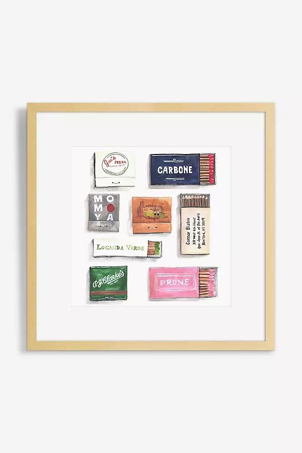 City Matchbook Wall Art - Image 0