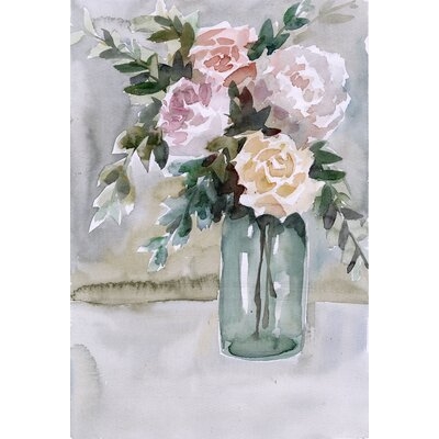 Painted Romantic Flowers - Image 0