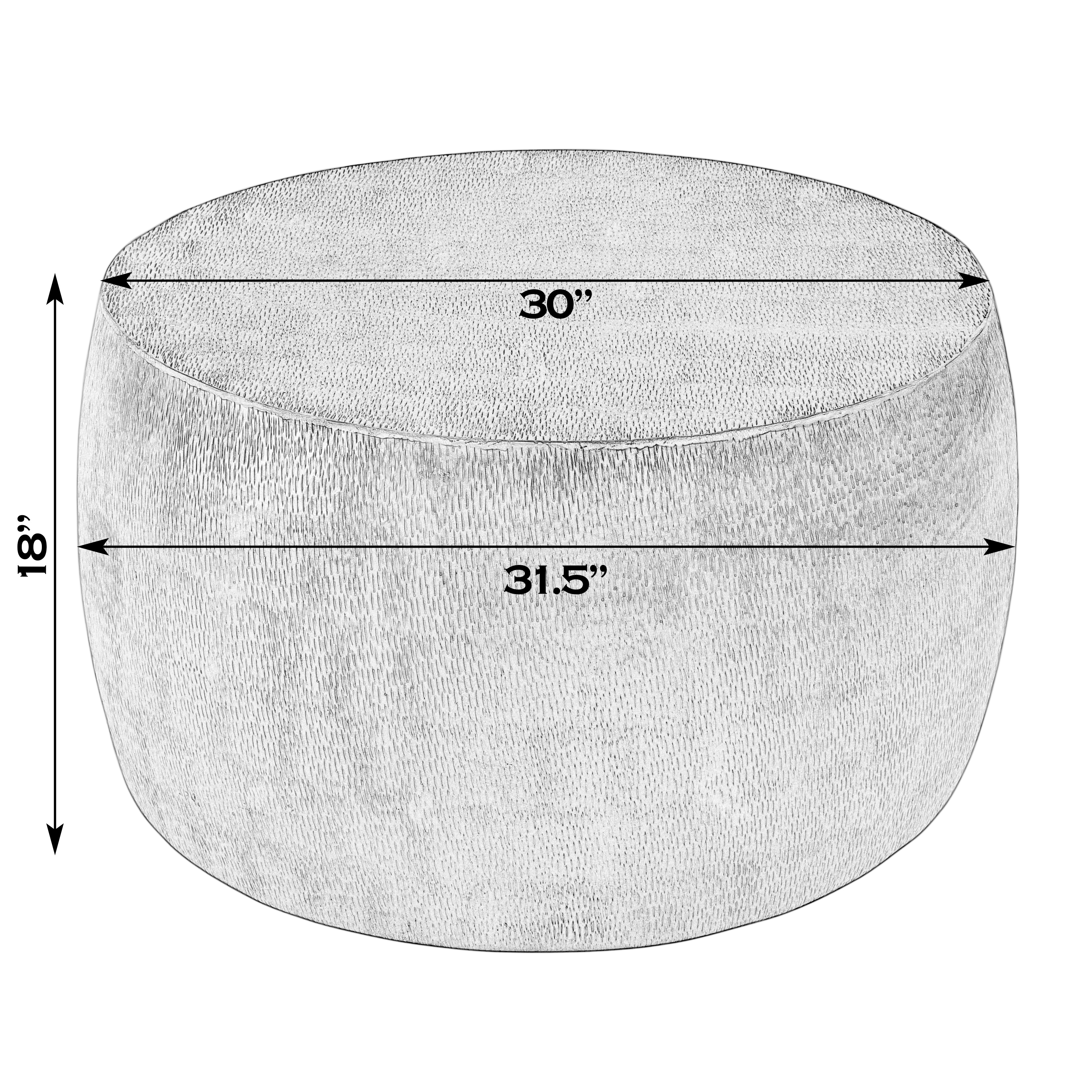 Sahara Antique Gold Coffee Table - Image 2