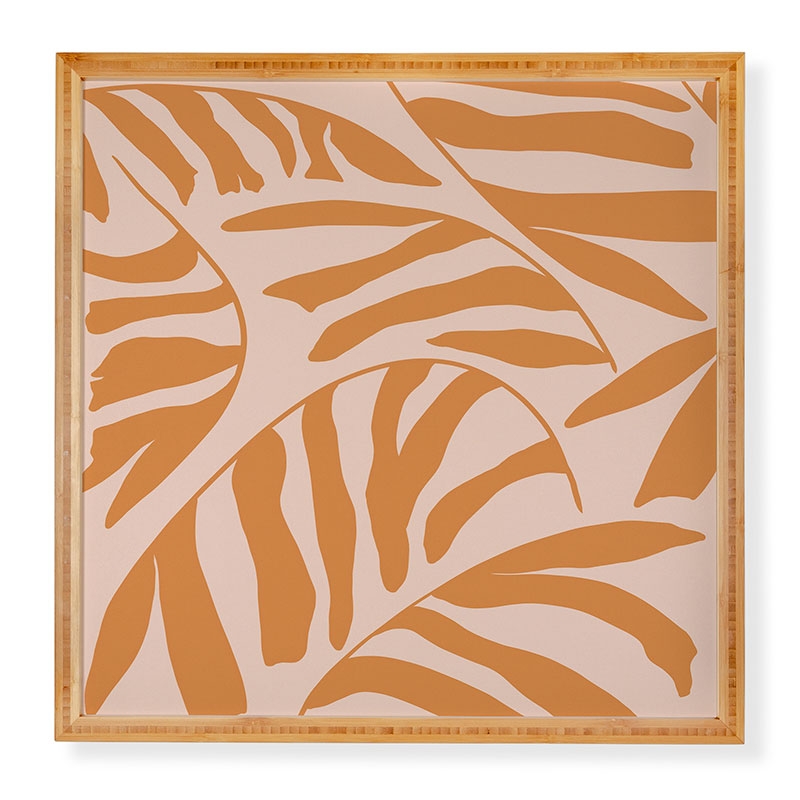 Palm 4 by Jae Polgar - Framed Wall Art Basic Black 20" x 20" - Image 2